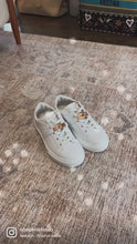 Load and play video in Gallery viewer, Hermes Day Sneaker - White / Rose Gold
