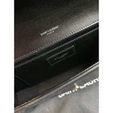 Load image into Gallery viewer, NWT Saint Laurent Kate Clutch - Black, Silver
