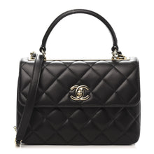 Load image into Gallery viewer, Chanel Trendy CC Small - Black, Quilted Lambskin
